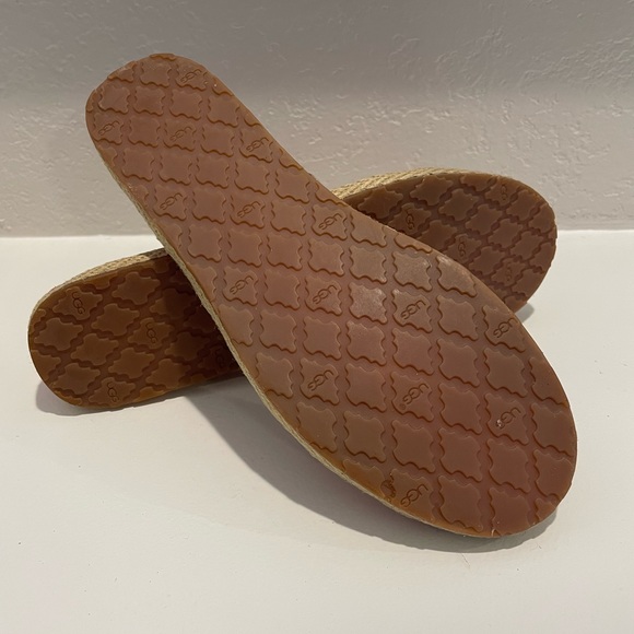 UGG Australia Red Flat Espardille Size 5 - Picture 2 of 6